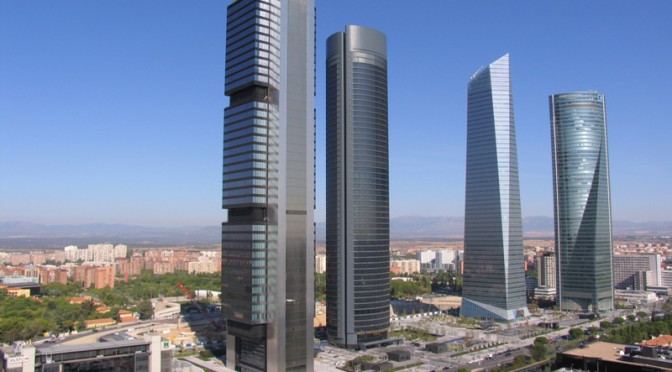 Vista aérea 'Cuatro Torres Business Area'