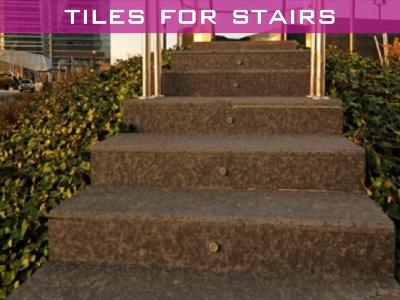Tiles for steps