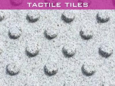 Tactile tiles