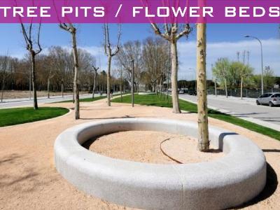 Tree pits & Flower beds